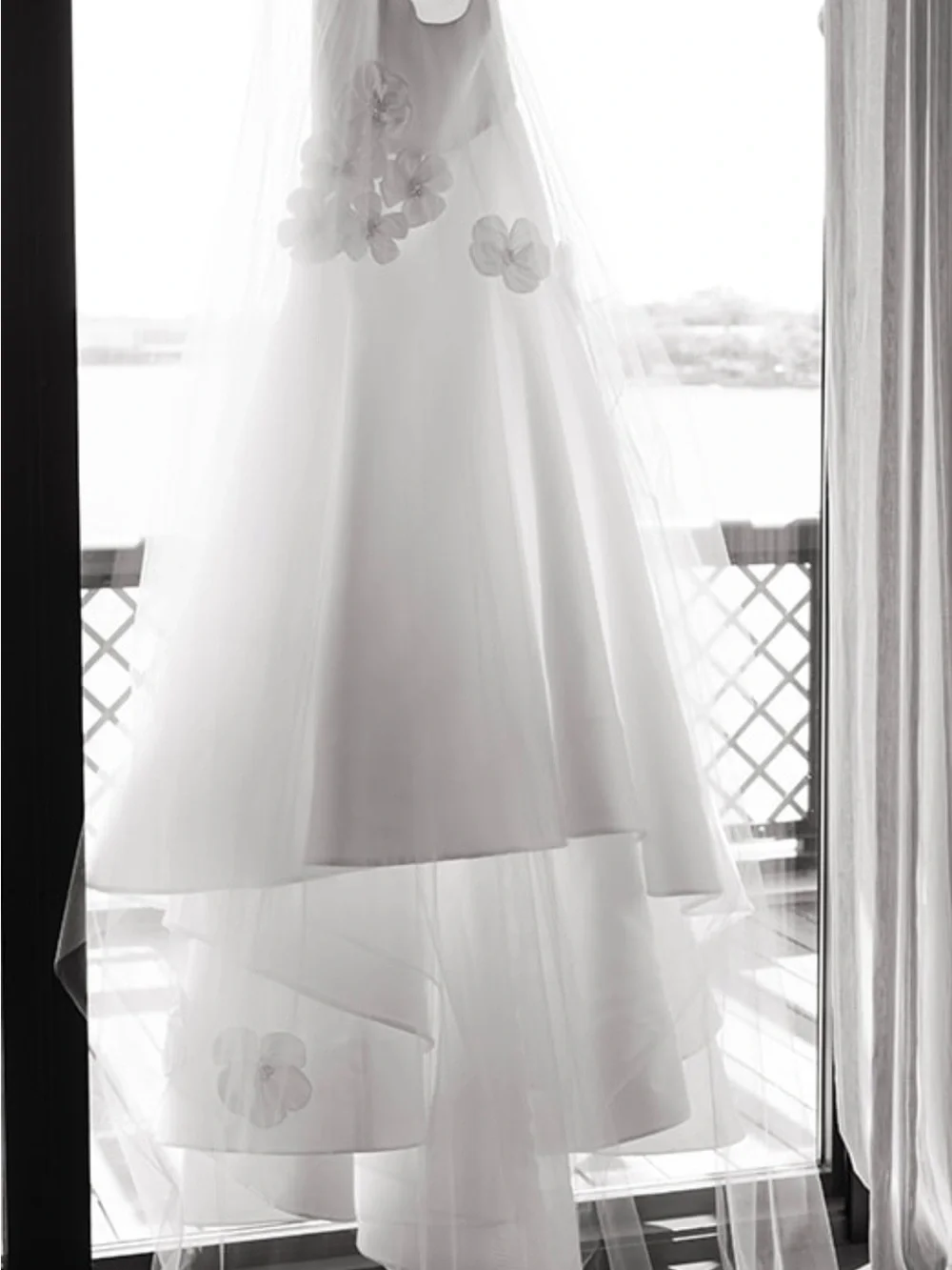 Reem Acra Custom Wedding Gown
